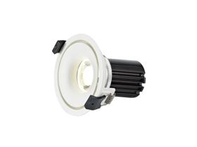 DM201022  Bolor 10 Tridonic Powered 10W 4000K 810lm 24° CRI>90 LED Engine White/White Fixed Recessed Spotlight, IP20